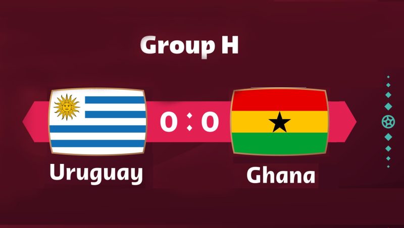 dự đoán tỉ số trận đấu Uruguay vs Ghana
